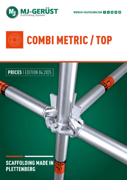 MJ COMBI Metric/Top Preisliste EN