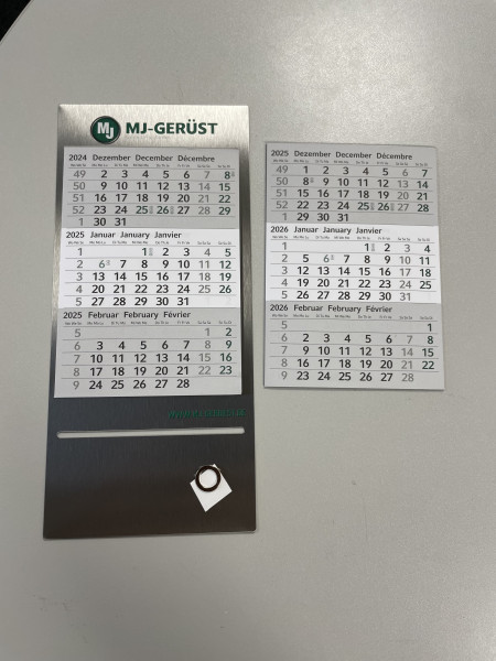 MJ Tischkalender