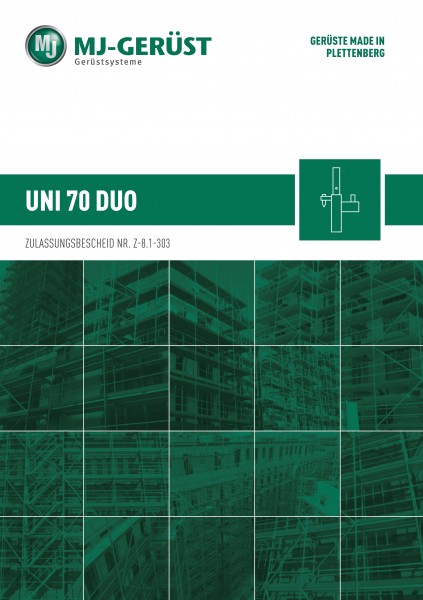 MJ Zulassung UNI 70 DUO
