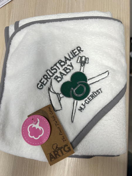 MJ Baby Kaputzenhandtuch