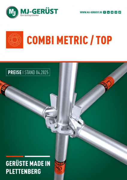 MJ COMBI Metric/Top Preisliste DE