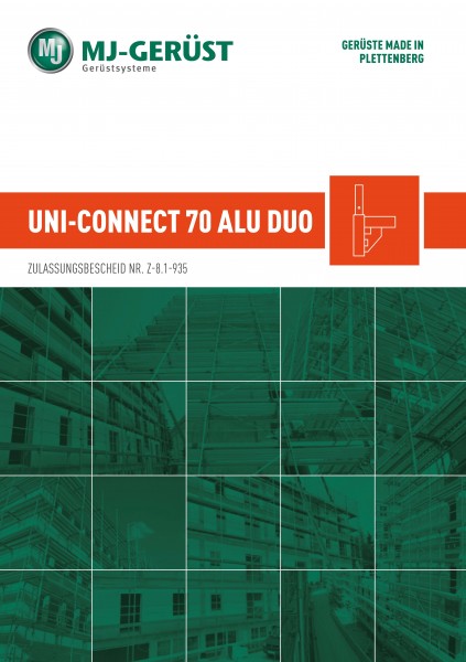 MJ Zulassung UNI-Connect 70 ALU DUO