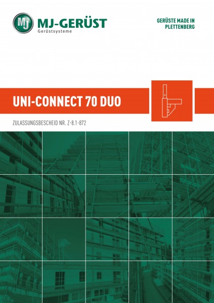 MJ Zulassung UNI-CONNECT 70 DUO