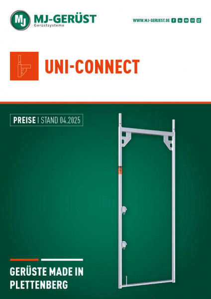 MJ UNI-CONNECT Preisliste DE