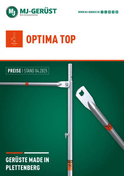 MJ OPTIMA TOP Preisliste DE